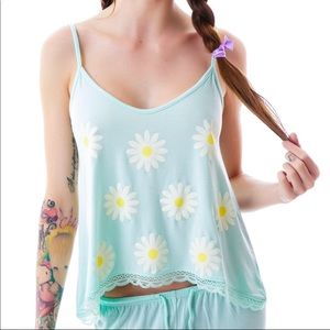Wildfox Intimates Daisy Pajama Set